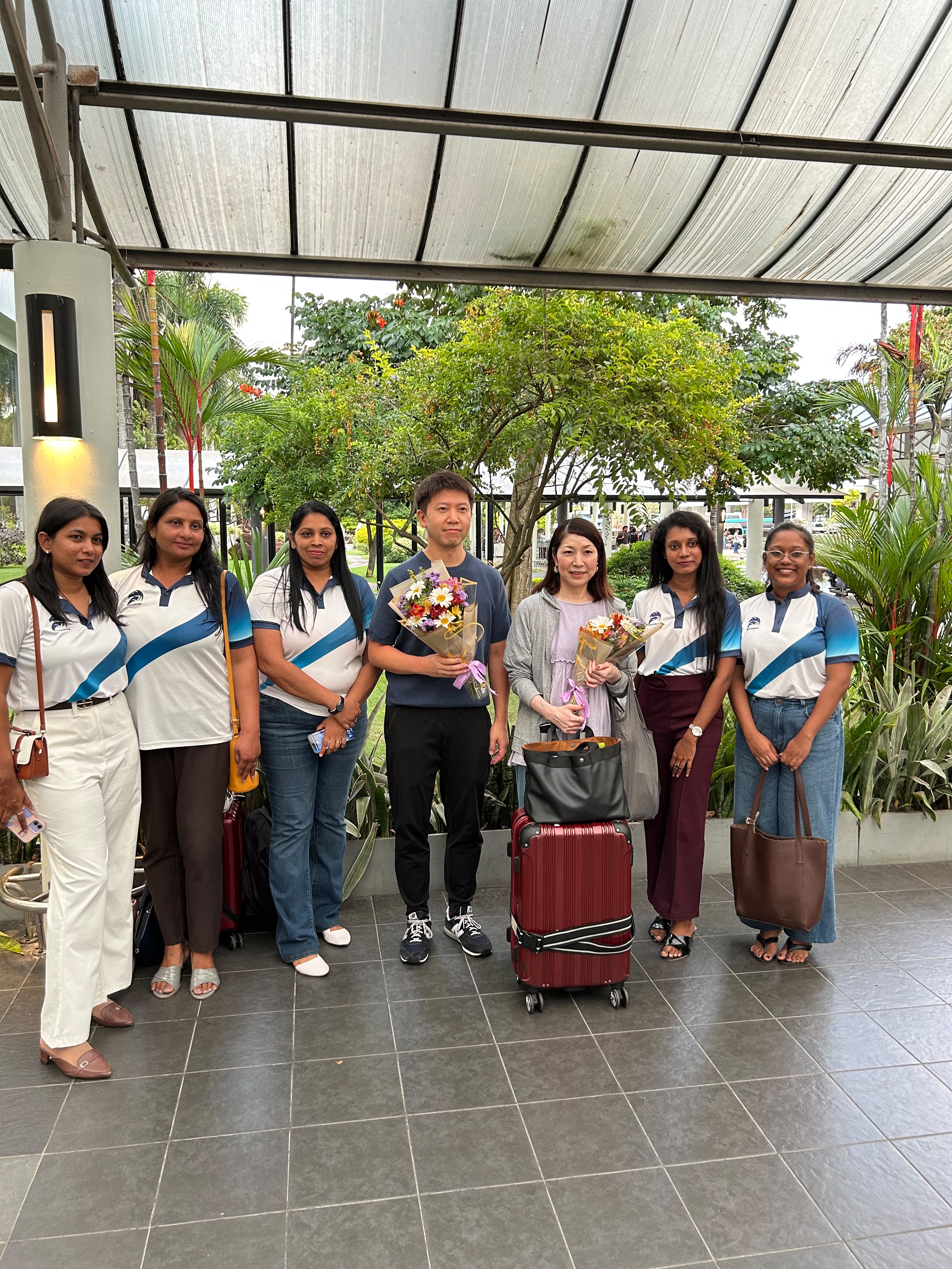Hayabusa International Institute program participants gathered together